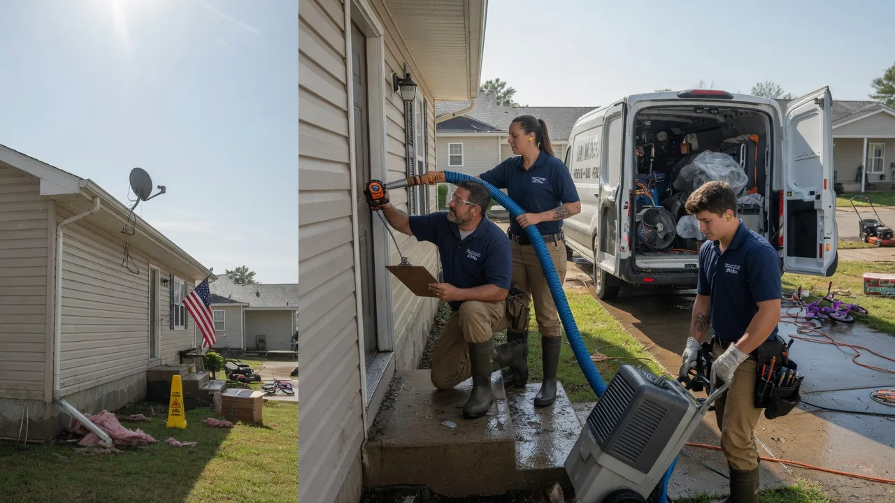 Ceiling Water Damage Restoration in Martin City, MT near me